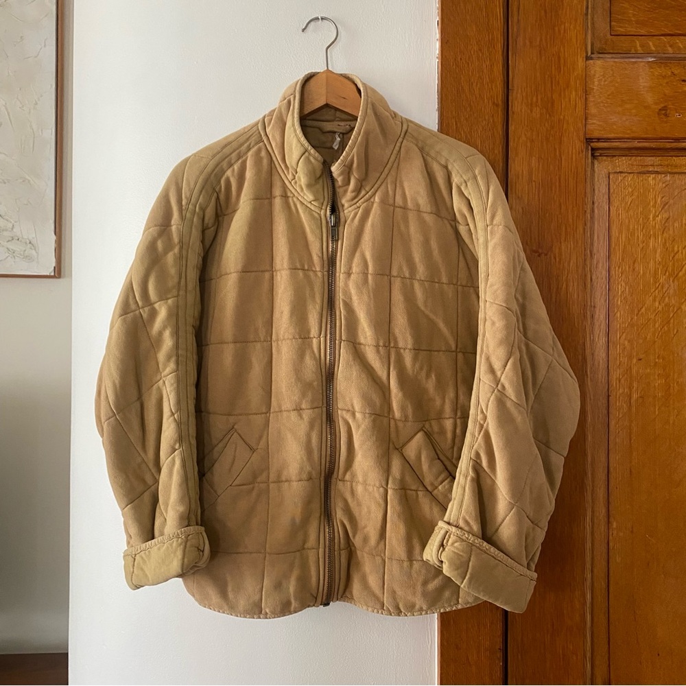 Free People Quilted Dolman Jacket